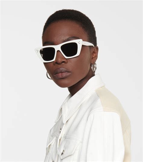 white celine shades|celine shades women.